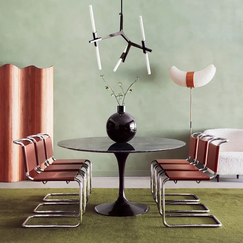 Knoll Saarinen Round eettafel Ø 107 cm Black
