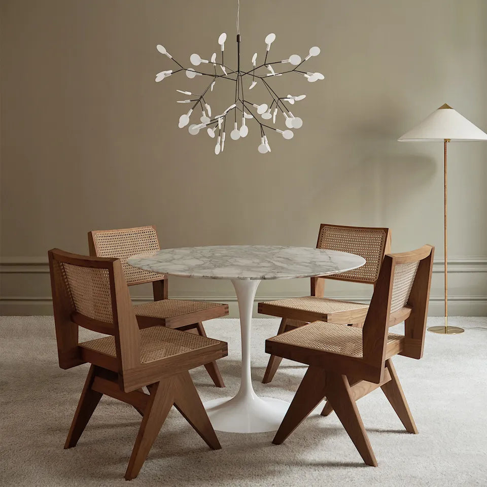 Knoll Saarinen Round eettafel Ø 91 cm Black