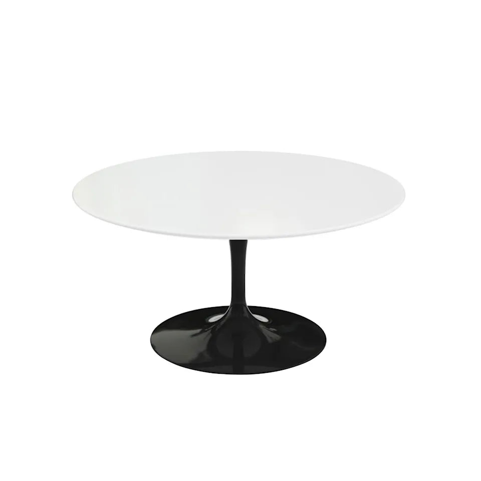 Knoll Saarinen Round salontafel Ø 91 cm Black