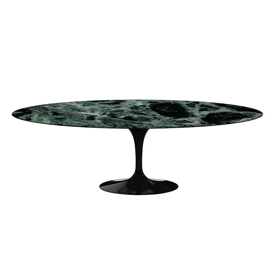 Knoll Saarinen Oval Eettafel 244 cm Black