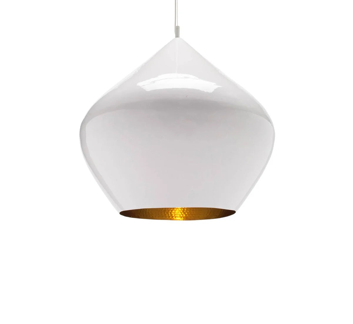 Tom Dixon Beat Light Stout White Suspension Lamp