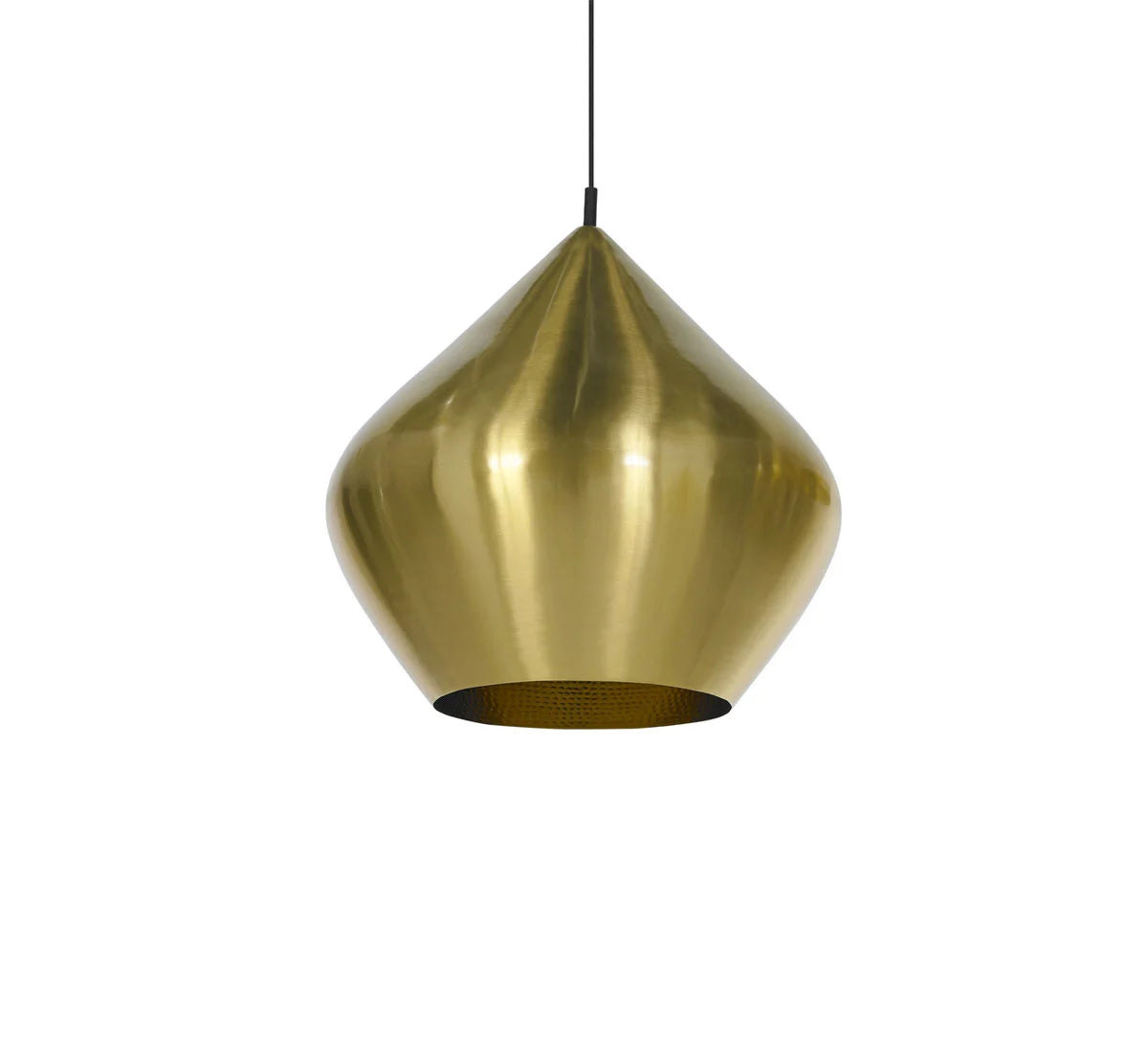 Tom Dixon Beat Light Stout Brass Suspension Lamp