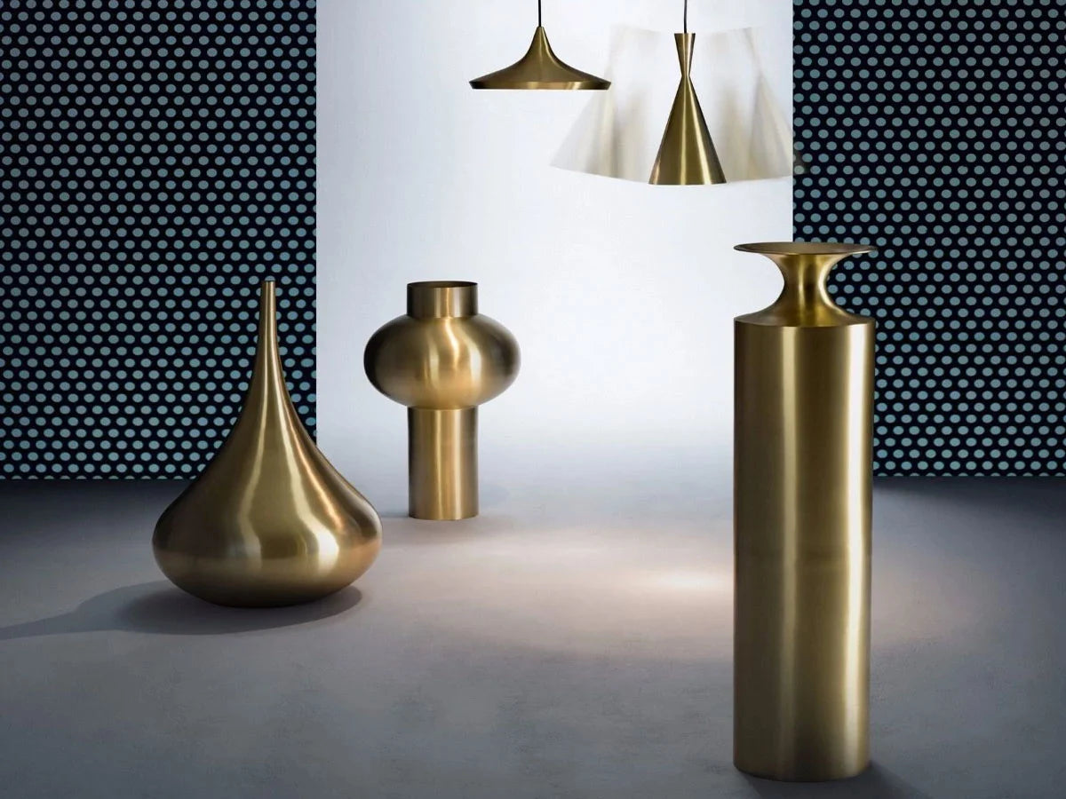 Tom Dixon Beat Vessel Tall Brass
