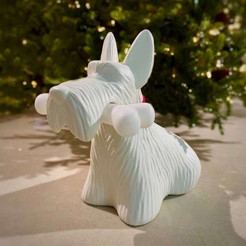 Qeeboo Scottie White Table Lamp