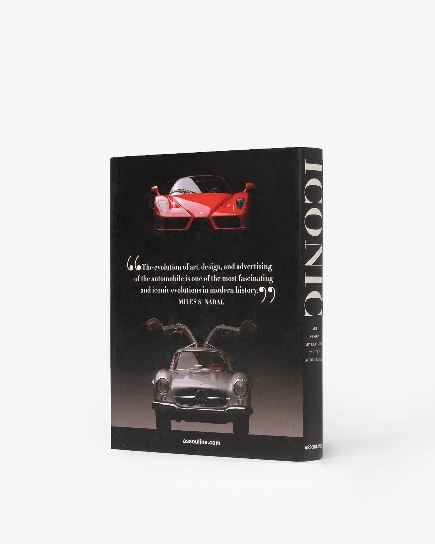 ASSOULINE Iconic: Art, Design, Advertising, and the Automobile
