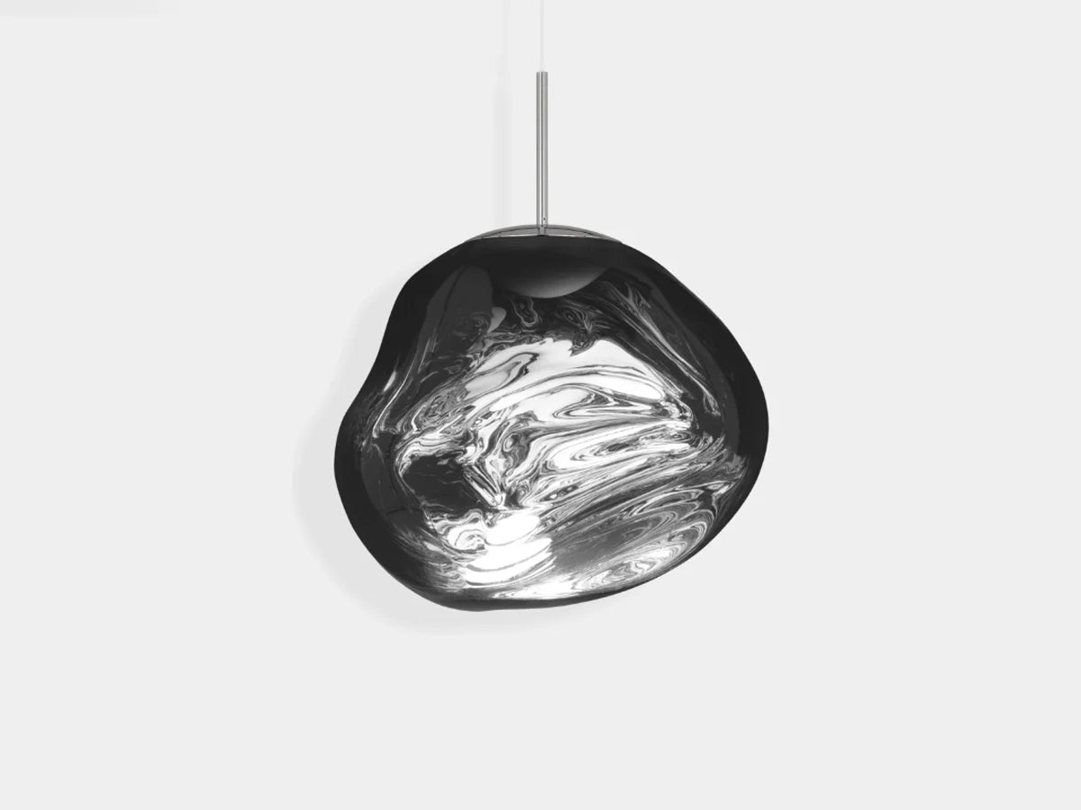 Tom Dixon Melt LED Suspension Lamp Chrome - Cable 5M