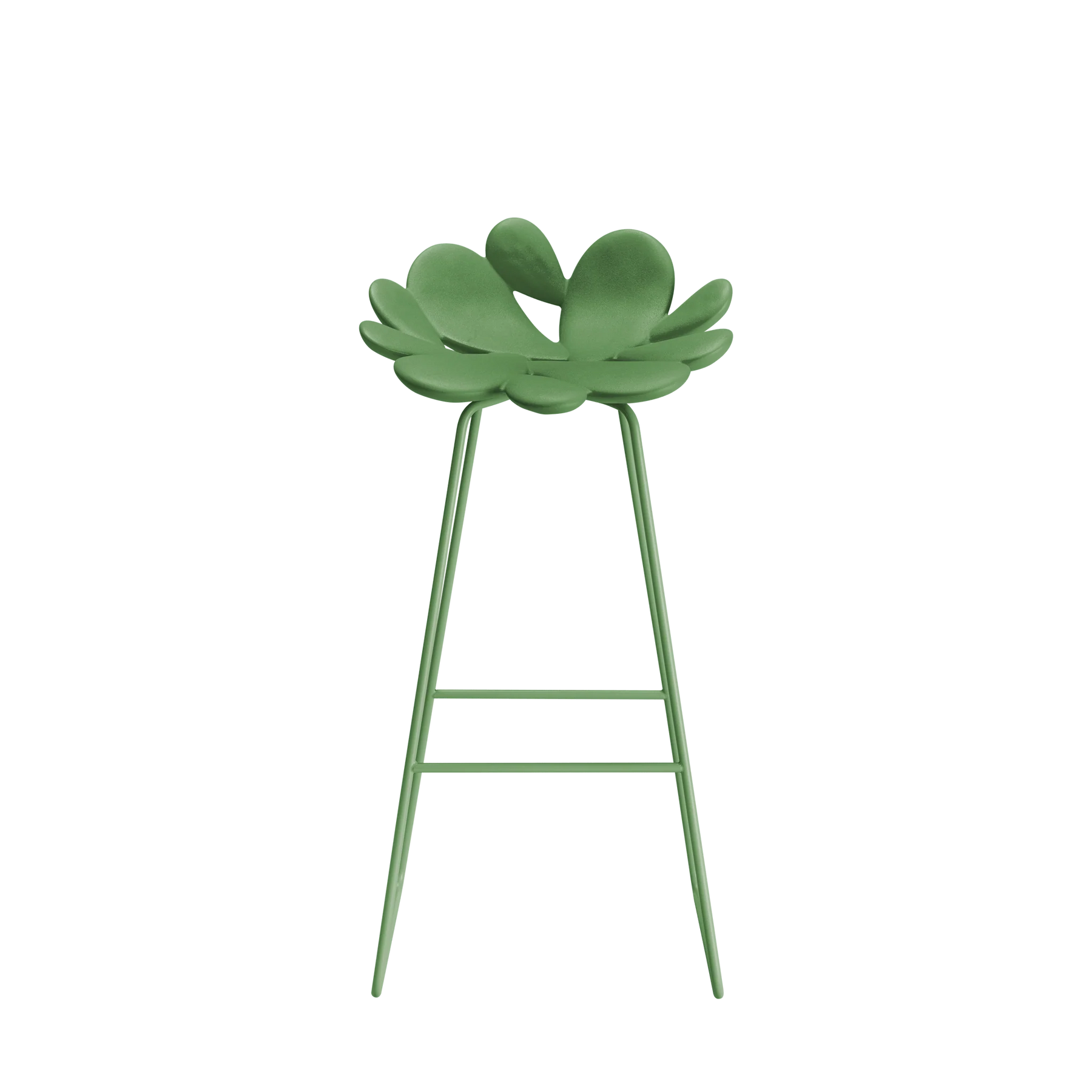 Qeeboo Sgabello Filicudi H89 cm Balsam Green