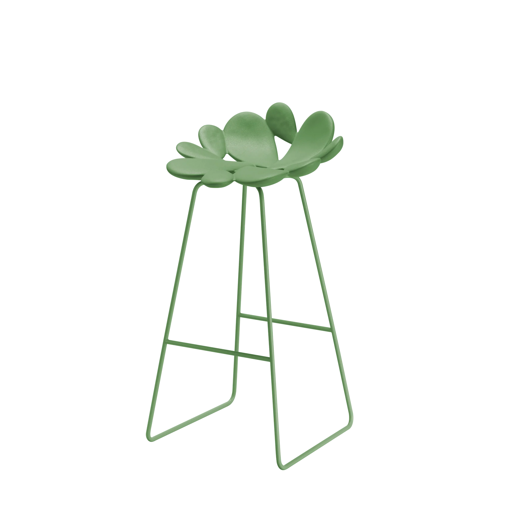Qeeboo Sgabello Filicudi H89 cm Balsam Green