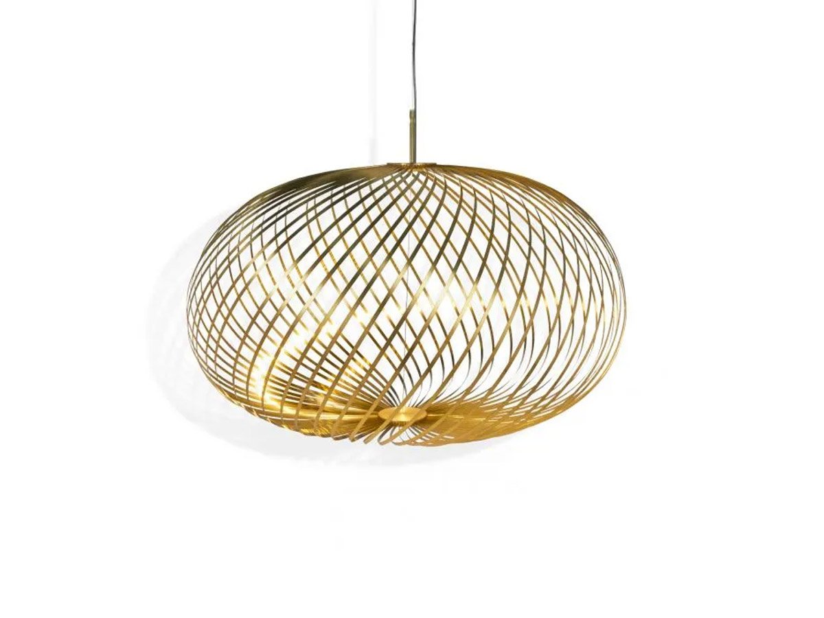 Tom Dixon Spring Suspension Lamp - Brass
