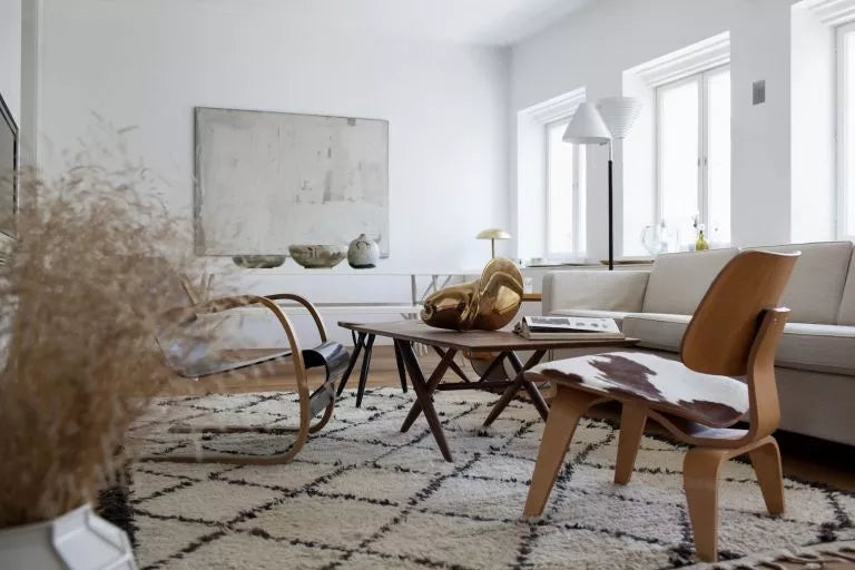 Vitra LCW Calf's Skin lænestol