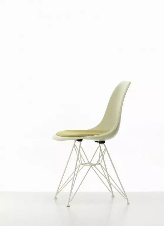Vitra Eames DSR stole glasfiber fast sædehynde, klassisk rød