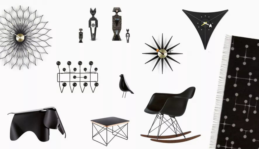 Vitra Hang it all wall coat rack Black Collection
